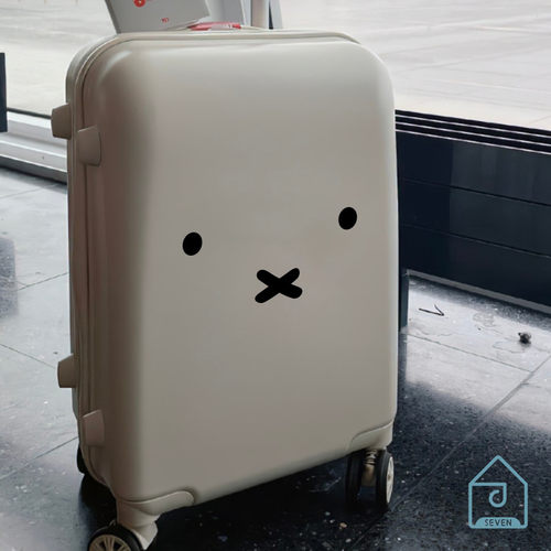 可爱表情 这是贴纸 行李箱家具柜子马桶盖表面玻璃门窗装饰贴画