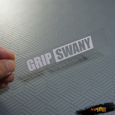 GRIPSWANY美国户外露营贴纸 工具箱保温箱 三角窗后窗防水反光贴