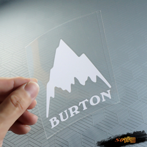 Burton伯顿波顿车贴纸 滑雪板单板贴纸 工具箱户外车门后窗三角窗