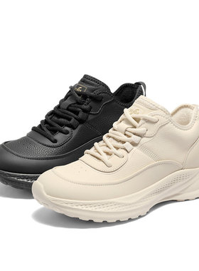 森达防滑健步鞋商场同款中老年加绒休闲鞋保暖轻便妈妈鞋XVA01DM5