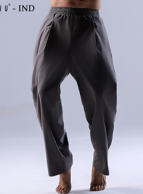 柏屋赵磊IND系列现代舞练功裤男女阔腿长裤运动形体裤121103002