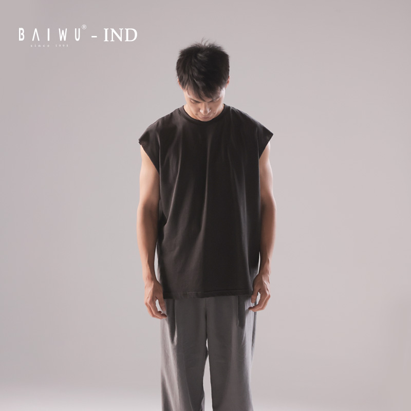 现代舞背心纯棉无袖练功服上衣