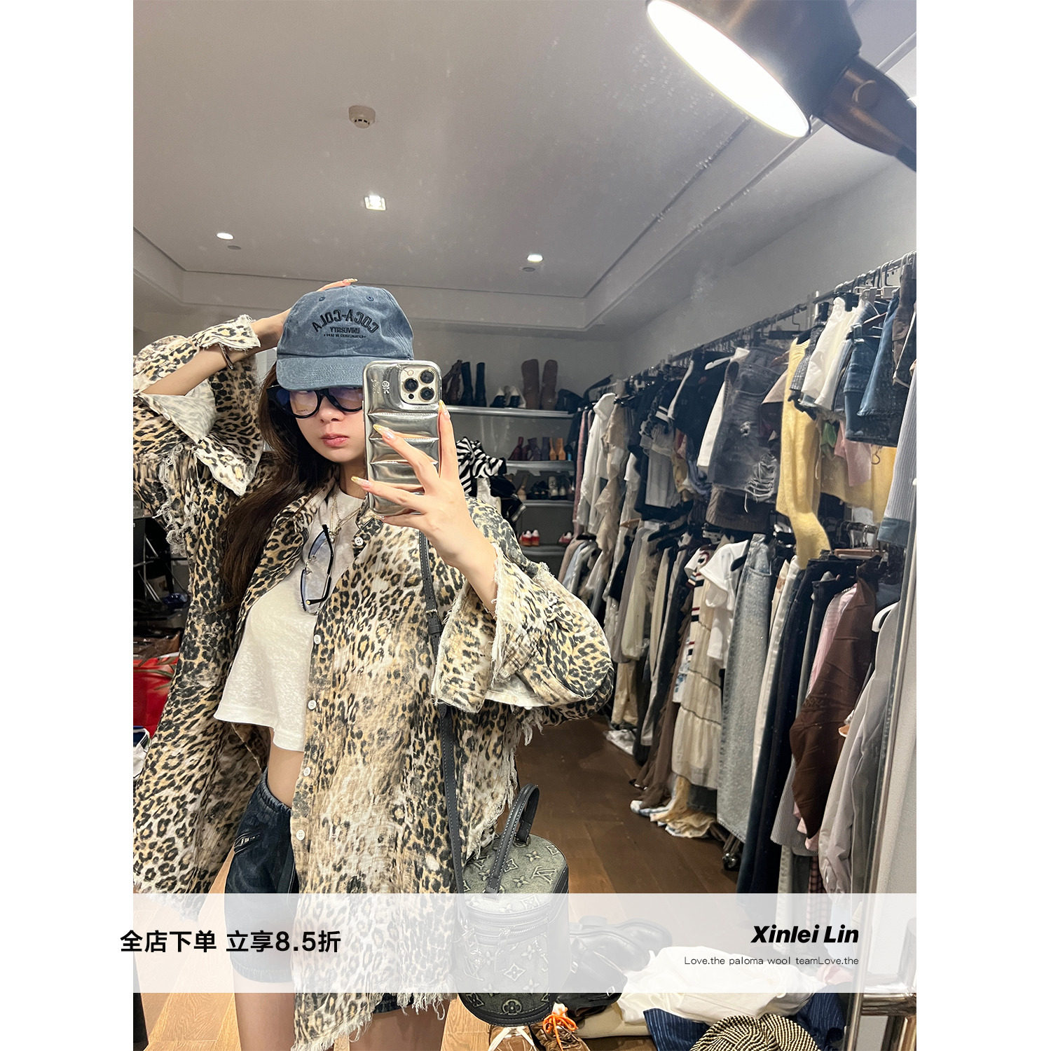 XinleiLin廓形爆文设计感衬衫