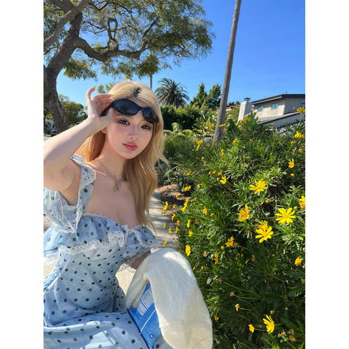 XinleiLin印花连衣裙长款裙子