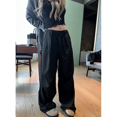 XinleiLin双色阔腿休闲西装裤