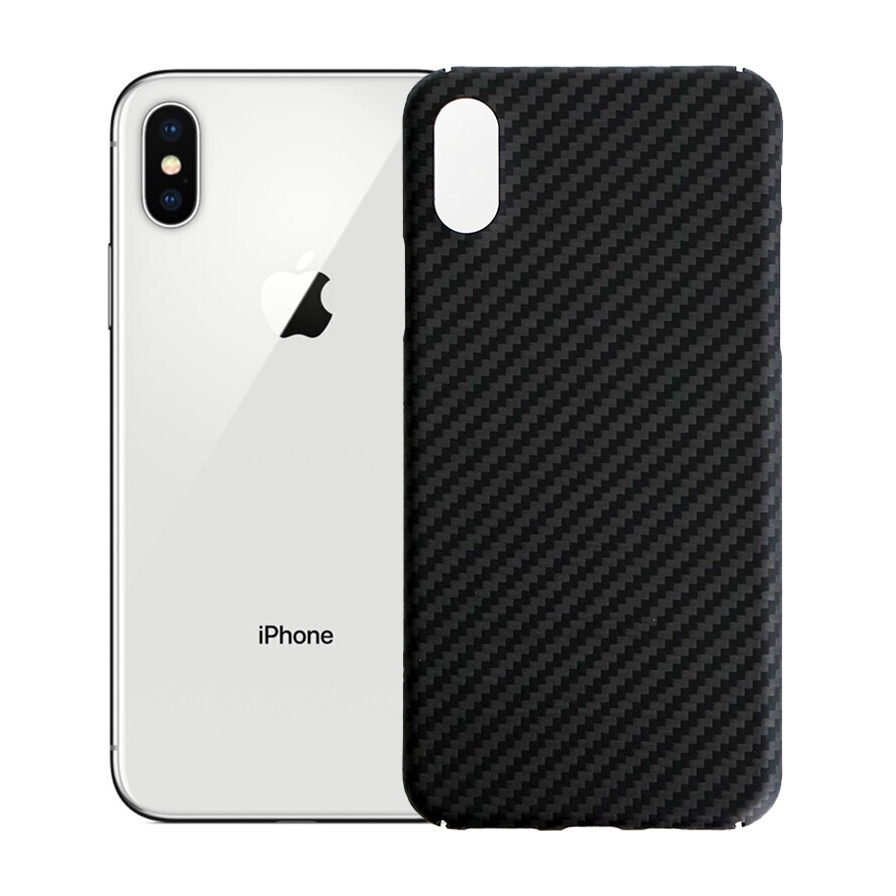 micimi 苹果iPhoneX/XS/XR/Max芳纶凯夫拉壳替代碳纤维手机保护套