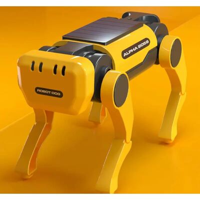 Robot Dog Science Experiment Kits Solar Powered Puppy for Ki