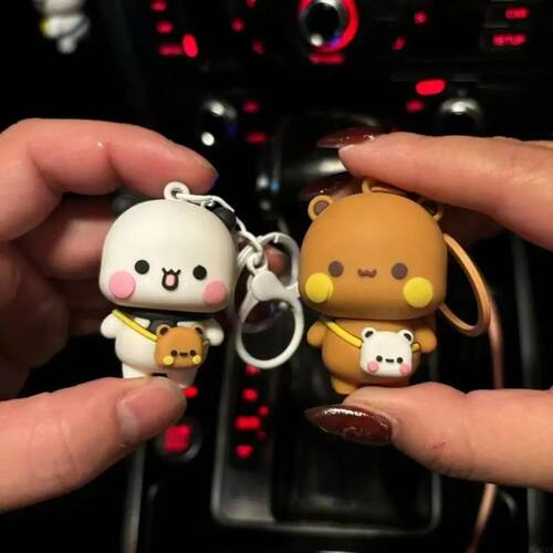 Vibrant Resin Keychain Bright Color Decoratio for Everyday C