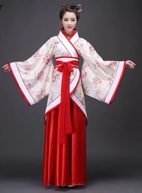 Chinese Hanbok Women Hanfu Traditional Dress Tang Dynasty Pe