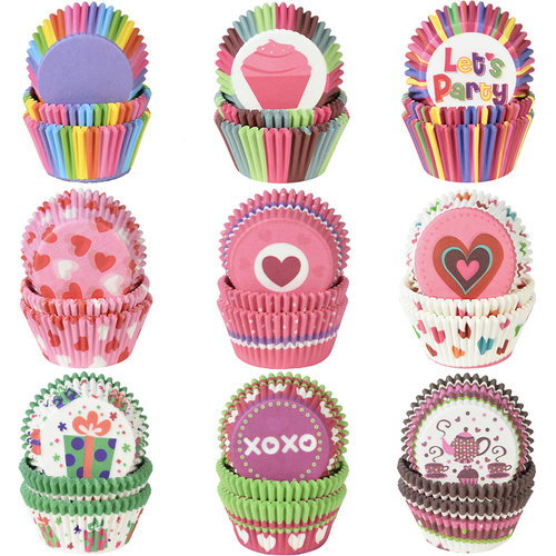100PcsMuffinCupcakePaper