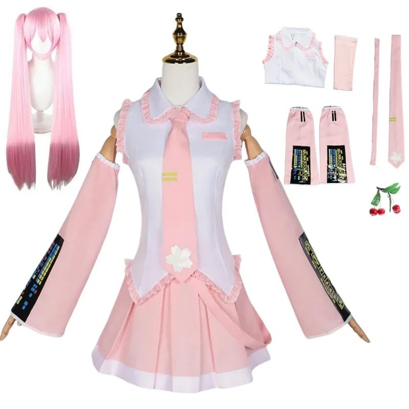 Costume De Cosplay Miku Rose, Costume De Spectacle, Costume