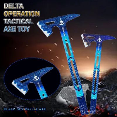 Delta Operation Tactical Axe Toy Alloy Luminous Glowing for