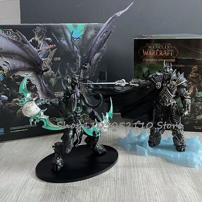 WOW Game Fall of The Lich King Arthas Illidan Stormrage Figu
