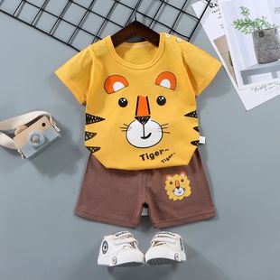 Children's Sets mother Kids Clothes Boys Girl T-shirt Shorts