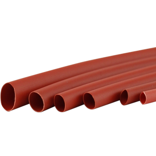 包邮红色热缩管绝缘套管数据线电线保护套软护套电工套管0.6-20mm