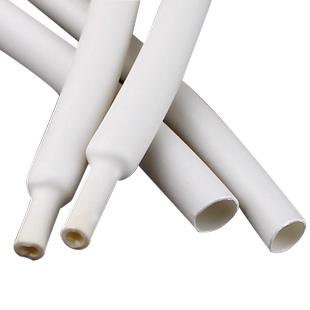 包邮白色双壁热缩管含胶热缩套管加厚带胶 3倍收缩1.6mm-50mm