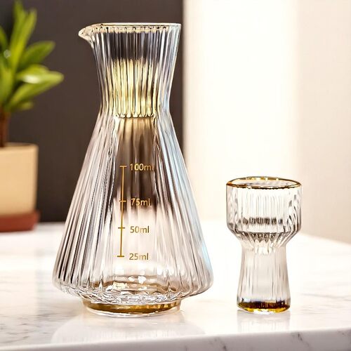 中式白酒杯分酒器套装