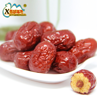 雪域圣果新疆红枣2000g特级三级零食灰枣斤装 非和田大枣即食 包装