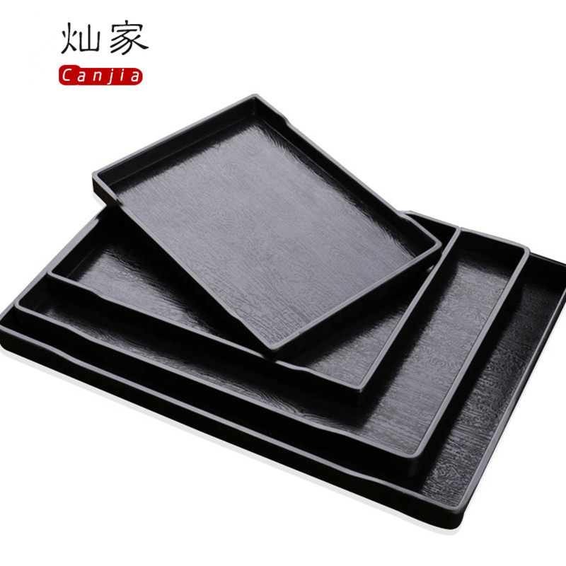 长方形托盘欧式密胺仿瓷盘塑料茶盘餐盘料理盘酒店餐具水杯托盘,餐饮具,盘,淘宝优惠券,粉丝福利购,淘宝优惠卷