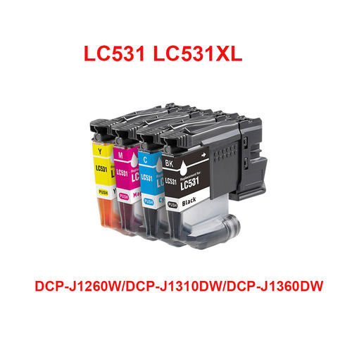 兄弟LC531/LC531XL大容量墨盒