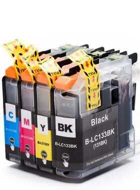 适用兄弟LC131 LC133墨盒MFC-J870DW J4410DW J4510DW打印机墨水