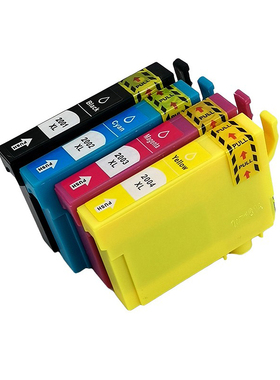 适用爱普生Epson WF-2530 2540喷墨打印机墨盒T200黑色红色T2001