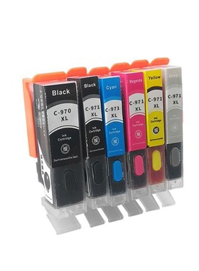 适用佳能PGI970 CLI971 MG5790 MG5795 MG7790打印机填充墨盒墨水