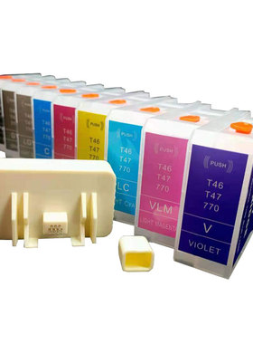 适用爱普生EPSON SC-P908 P700 P900 T47A1空填充墨盒芯片解码器