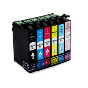 1430 打印机T082 兼容爱普生EPSON 837 835 T0821N墨盒 Artisan