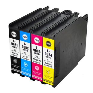6590DWF打印机墨盒T9081 6090DW T9082黑色 适用爱普生Epson