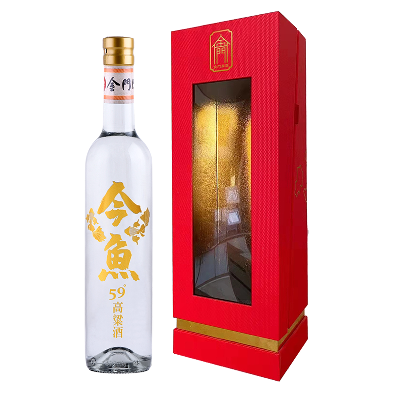 金门陈酿59度今鱼高粱酒 50