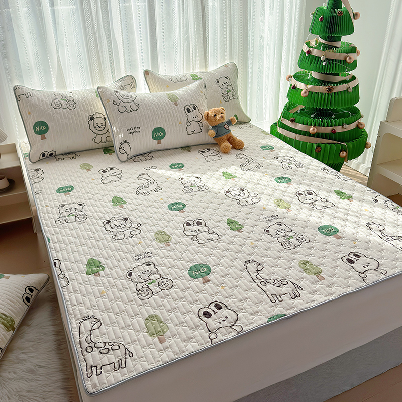 柔软亲肤床盖三件套清茉