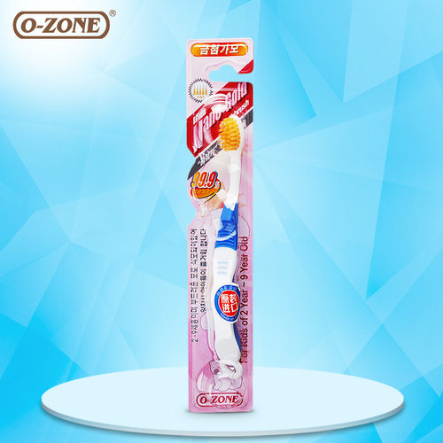 纳米金儿童牙刷小头软毛去渍防蛀