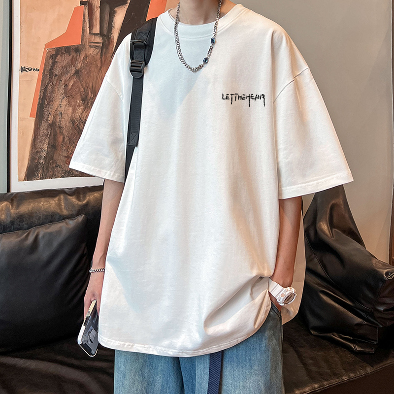 诗丹帝国夏季纯棉短袖T恤男潮牌