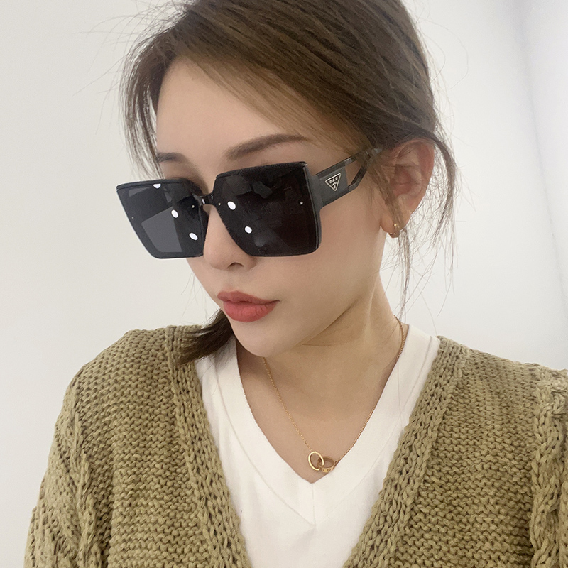 感大脸墨镜防紫外线高级女