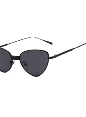 墨镜黑色复古风飞行员太阳眼镜