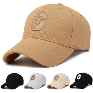 立体有型显脸小女男大C鸭舌帽硬顶夏季深顶棒球帽潮流春秋帽子潮