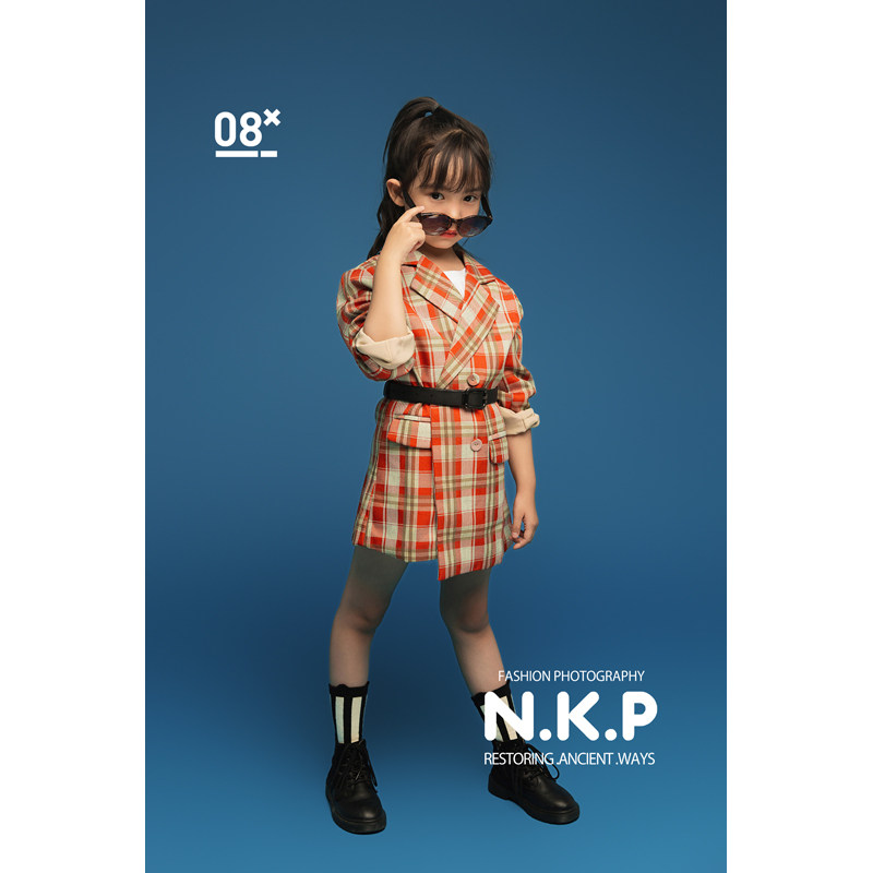 2021新款儿童影楼主题摄影服装 女童6-8岁大女孩影楼拍照创意服饰