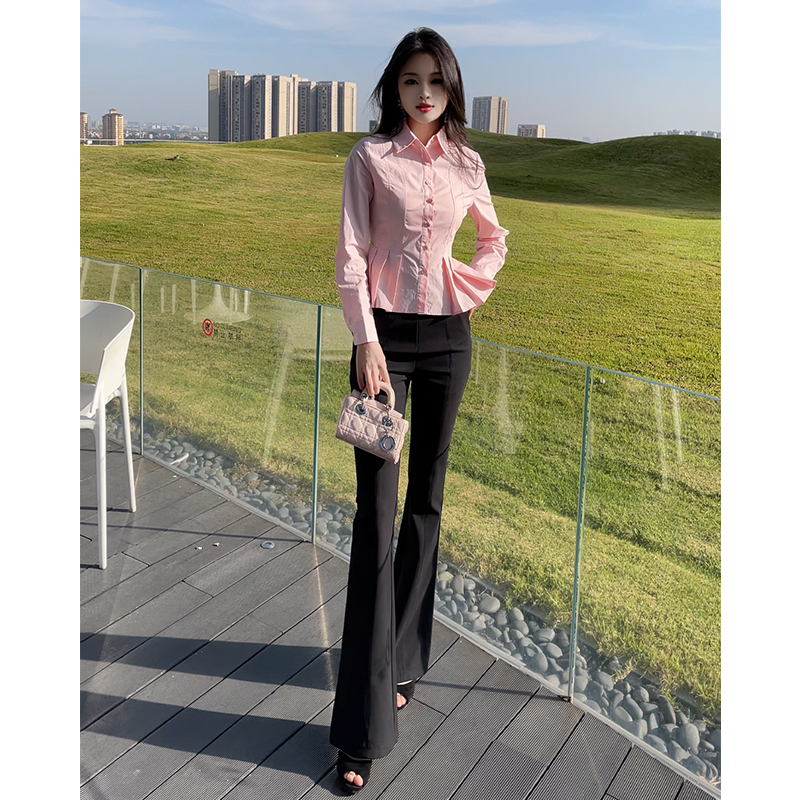 格润雅纯棉2025秋冬别致套装裤