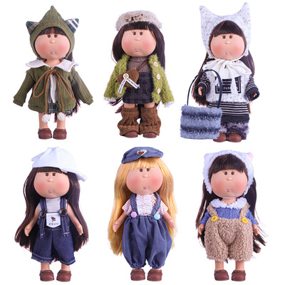 24CM西班牙娃娃MIA土豆娃娃衣服mia公仔玩偶换装送女生生日礼物品