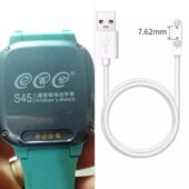 适用E百分s45儿童电话手表原装 充电器线e百分s45电源线usb数据线