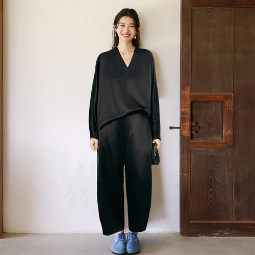 法式衬衫女松弛感薄款上衣