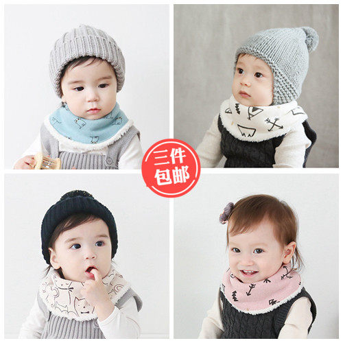 純棉冬季加厚寶寶口水巾嬰幼兒童羊羔絨圍巾圍脖三角巾0-1-2-3歲在類目 尿片/洗護/餵哺/推車牀, 水杯/餐具/研磨/附件, 口水巾/吸汗巾/飯兜/毛巾, 三角巾中 - 來自Buy2taobao.com提供專業的淘寶代購服務