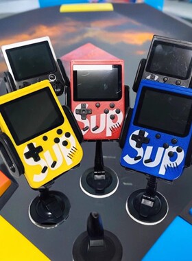 新款SUP掌上400款游戏机掌机儿童迷你手掌怀旧老式单双人经典礼物