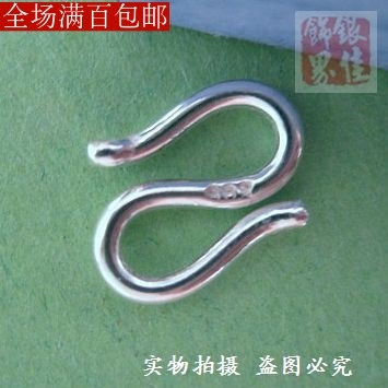 纯银百搭手工定制简约扣精品链子