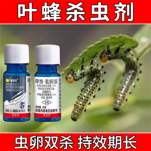 月季叶蜂专用药花卉叶蜂农药树木蔬菜菜青虫食心害虫夜蛾专用药