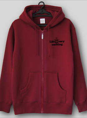 品质男士卫衣 保暖抗风外套 连帽开衫卫衣 加绒春秋季 大方不臃肿