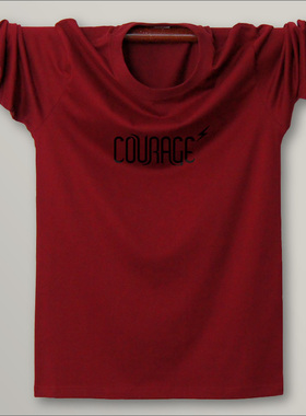 男士长袖T恤 安哥拉红男时尚男款个性品牌原创意欧美体恤休闲纯棉