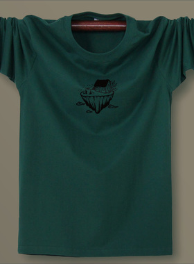 ET东部时间原创品牌男士长袖T恤纯棉圆领印花时尚创意设计有大码