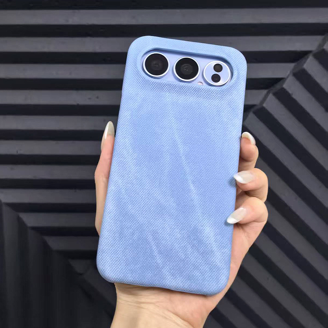 轻薄简约适用于荣耀500pro手机壳400pro半包牛仔布纹理300/200时尚magic8pro小众高品质magic7防指纹x70/x60